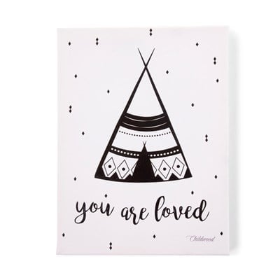 Yağlı Boya Kanvas Tablo  'YOU ARE LOVED'