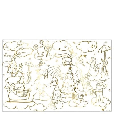 Yeni Yıl Boyama Posterleri (2'li)