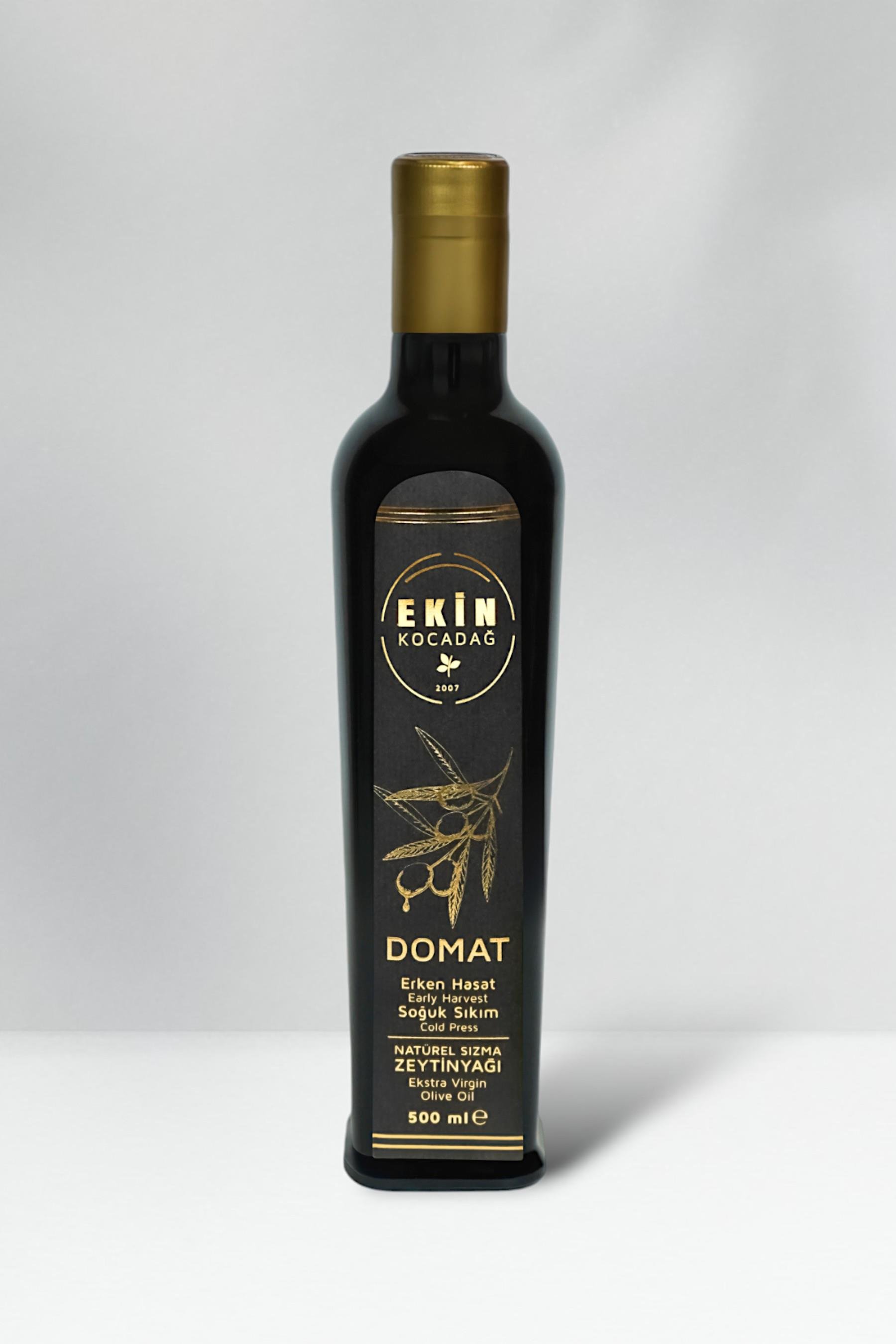Domat Soğuk Sıkım Erken Hasat Zeytinyağı 500ml