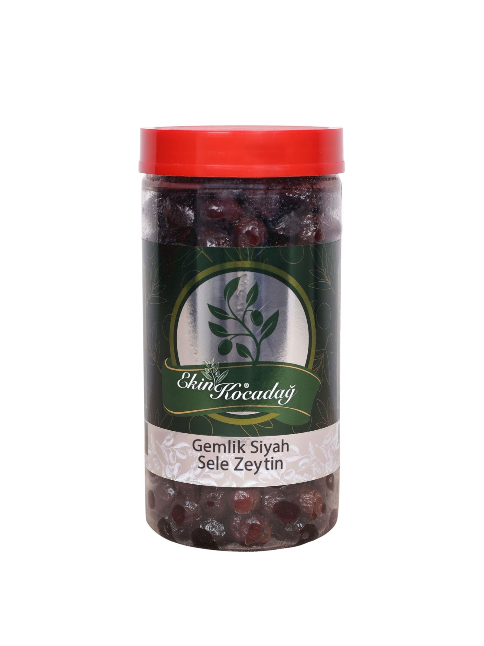 Gemlik Siyah Sele Zeytin 1 Kg - S Boy