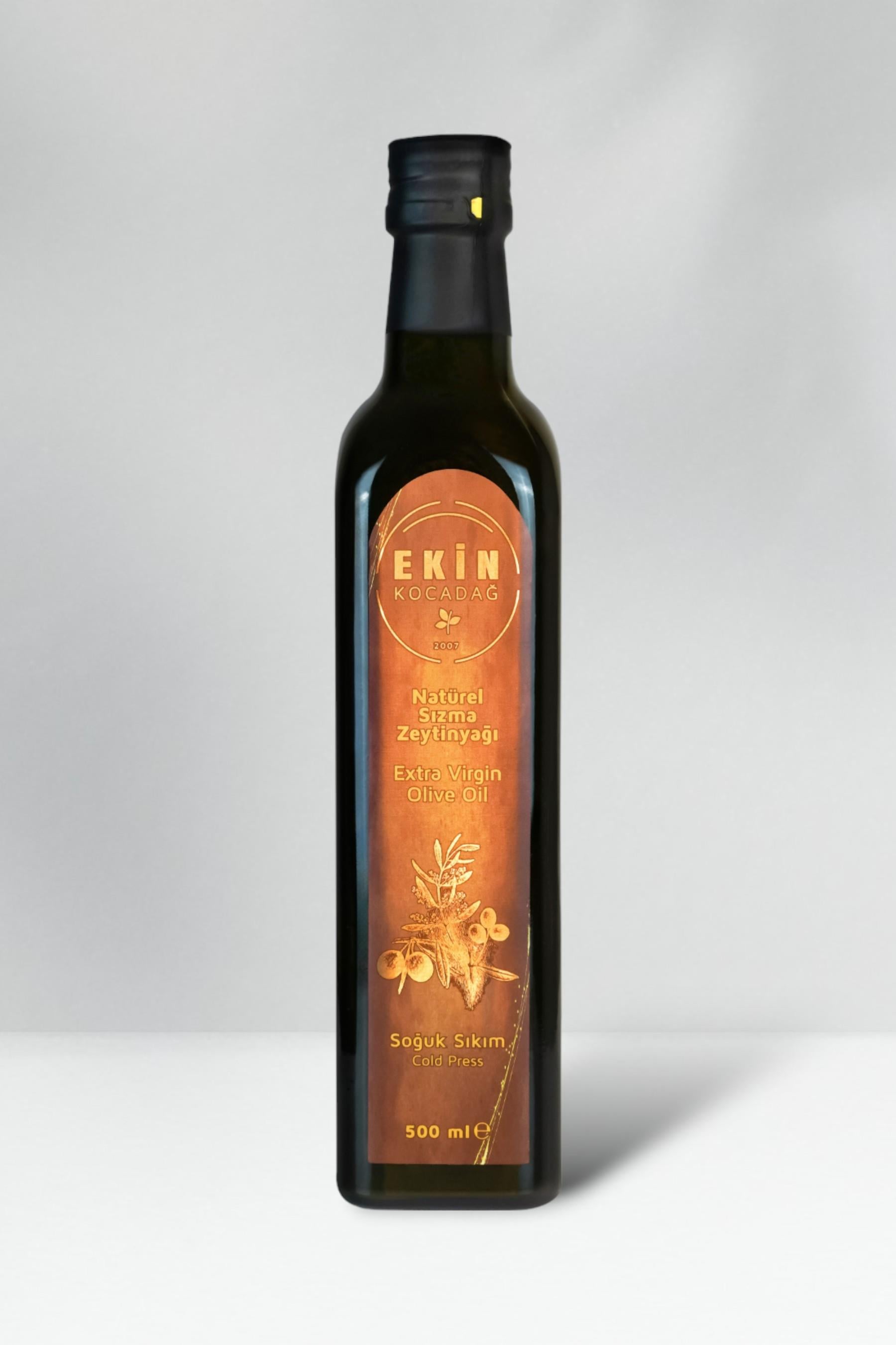 Olgun Hasat Soğuk Sıkım Naturel Sızma Zeytinyağı 500ml