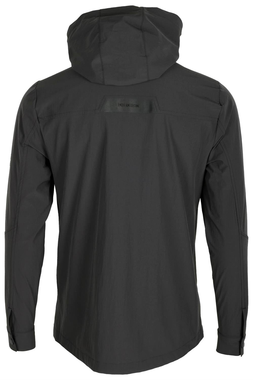ERKEK Antrasit Waterproof Kapüşonlu Astarsız Slim Fit Baharlık ve Mevsimlik Mont 4511