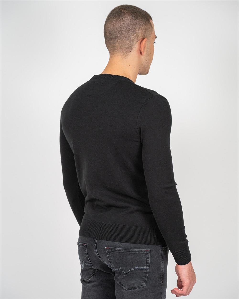 Erkek Bisiklet Yaka Triko Slim Fit Pamuklu Kazak NCS JEANS 3002
