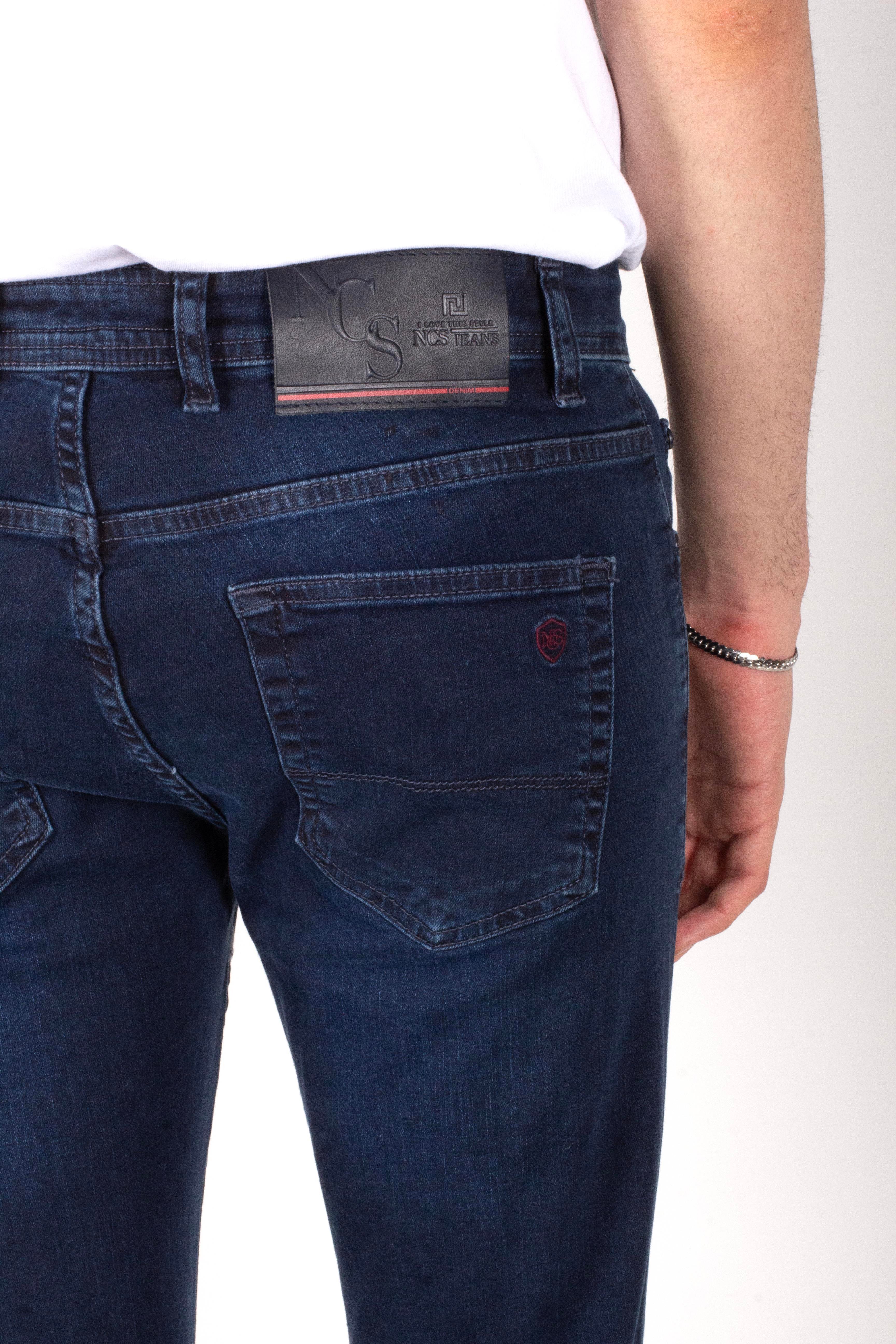 Erkek Kot Pantolon B.black Dar Kesim 5 Cepli Pamuklu Jean NCS JEANS 521 6076