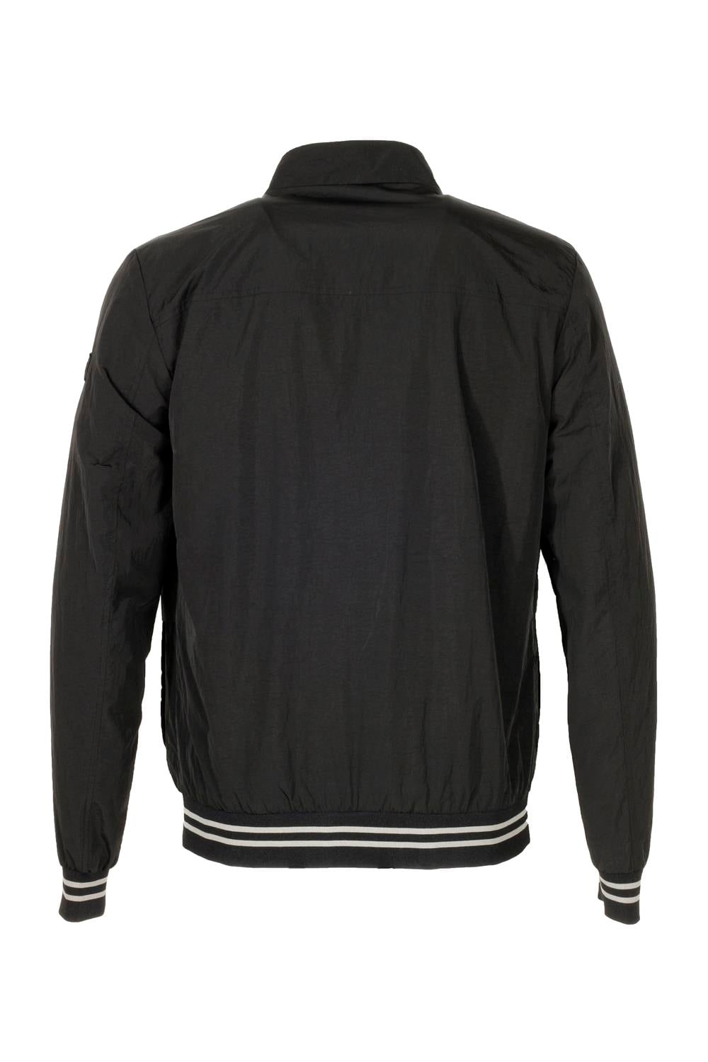Erkek Siyah Gri Erkek Çift Taraflı Torba Cep Slim Fit 4 Cepli Mevsimlik Mont Jeans 4506