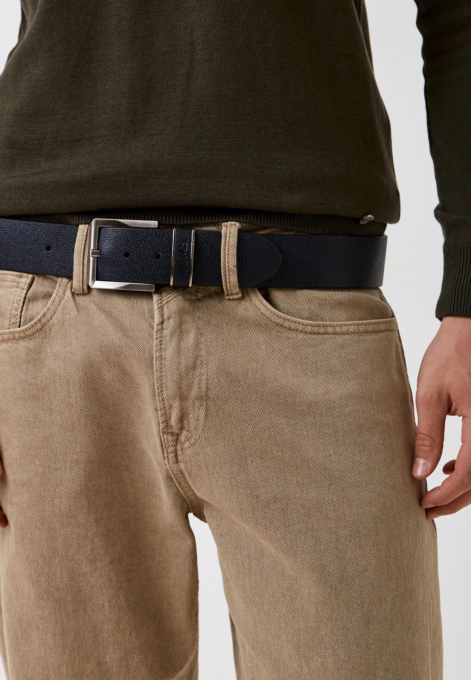 Lacivert Erkek Hakiki Deri Floater Desenli Tokalı 4 Cm Kemer NCS JEANS 13
