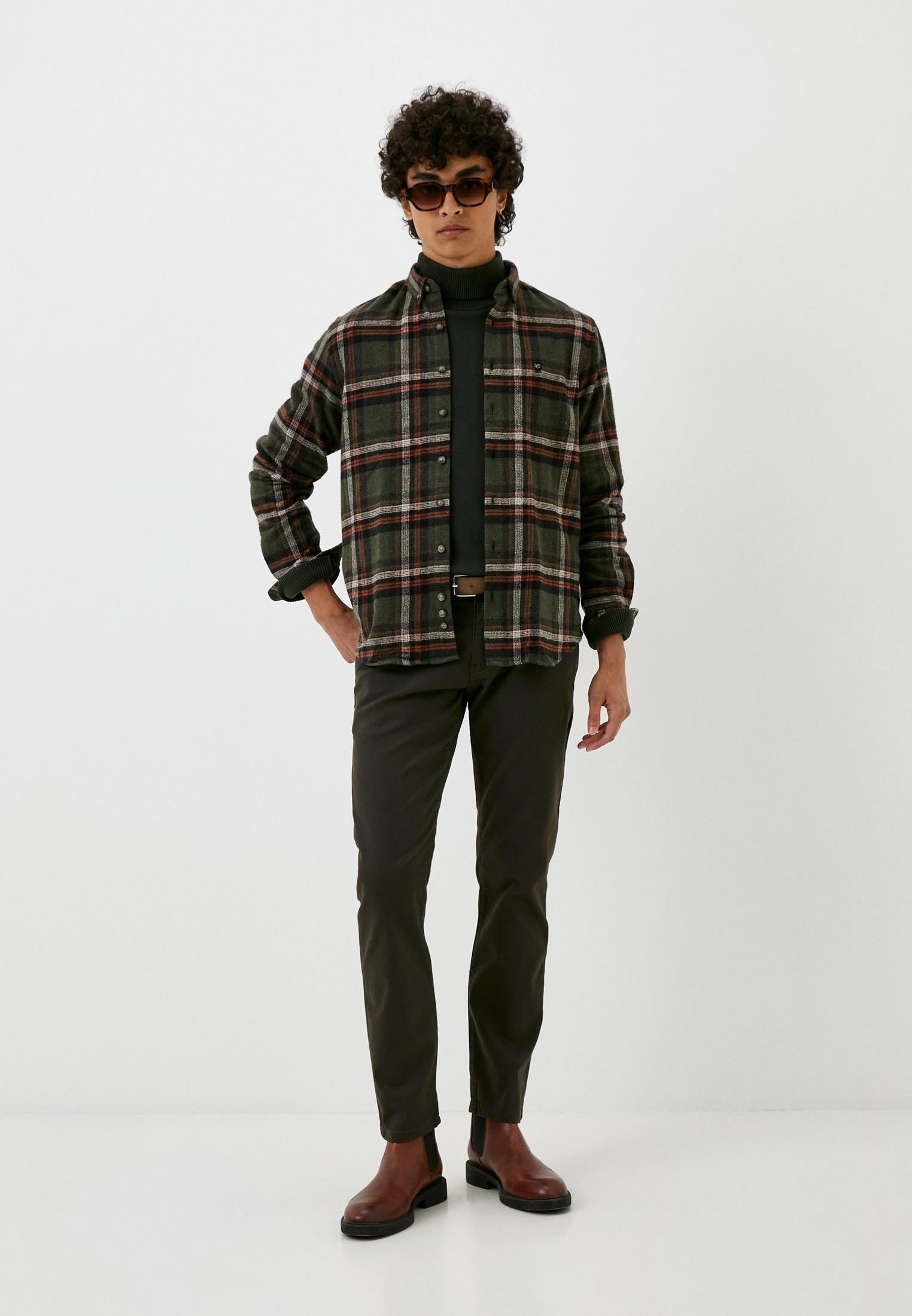 NCS JEANSErkek Haki Slim Fit Armürlü Chino Pantolon NCS JEANS 21942194