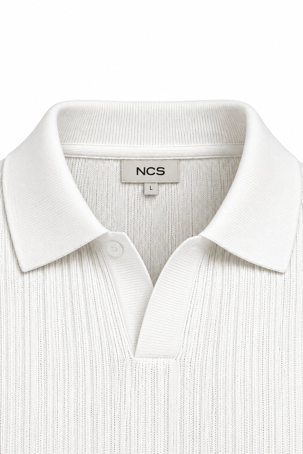 NCS JEANSErkek Polo Yaka Triko Beyaz1365