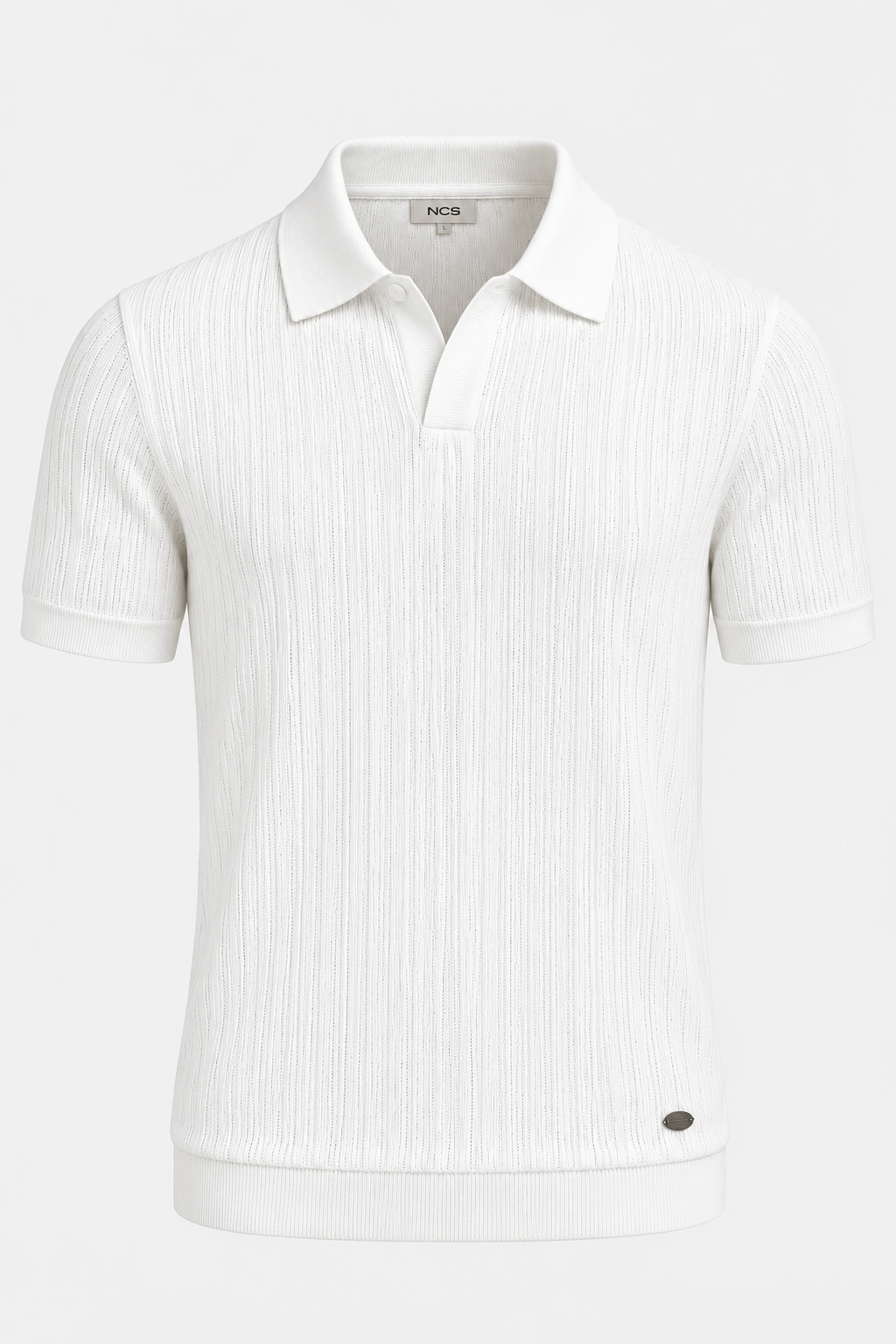 NCS JEANSErkek Polo Yaka Triko Beyaz1365