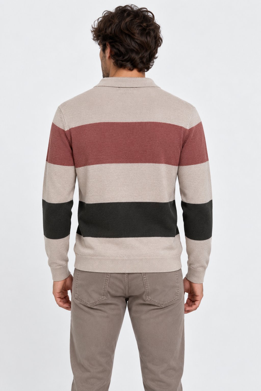 NCS JEANSErkek Polo Yaka Triko Kiremit3750