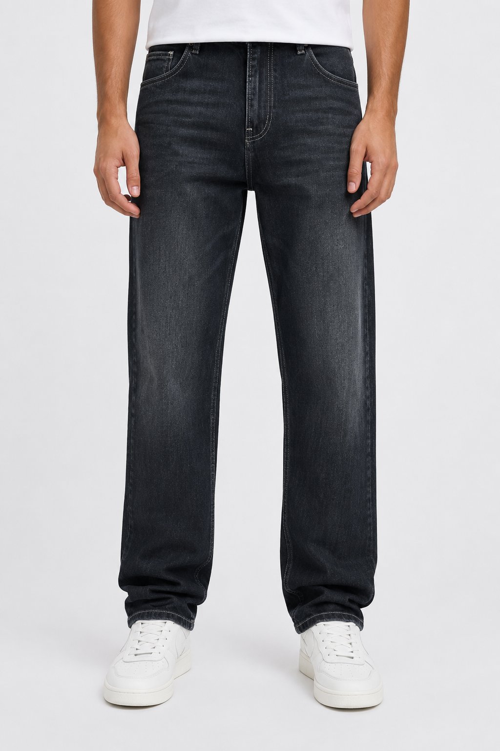 NCS JEANSErkek Regular Fit Düz Paça Jean Siyah609