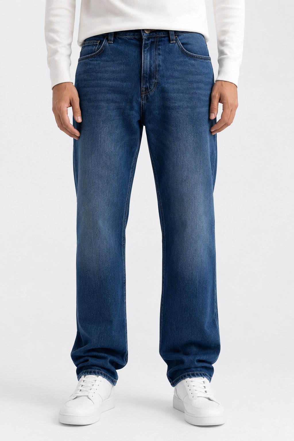 NCS JEANSErkek Regular Fit Düz Paça Jean Dark Blue608