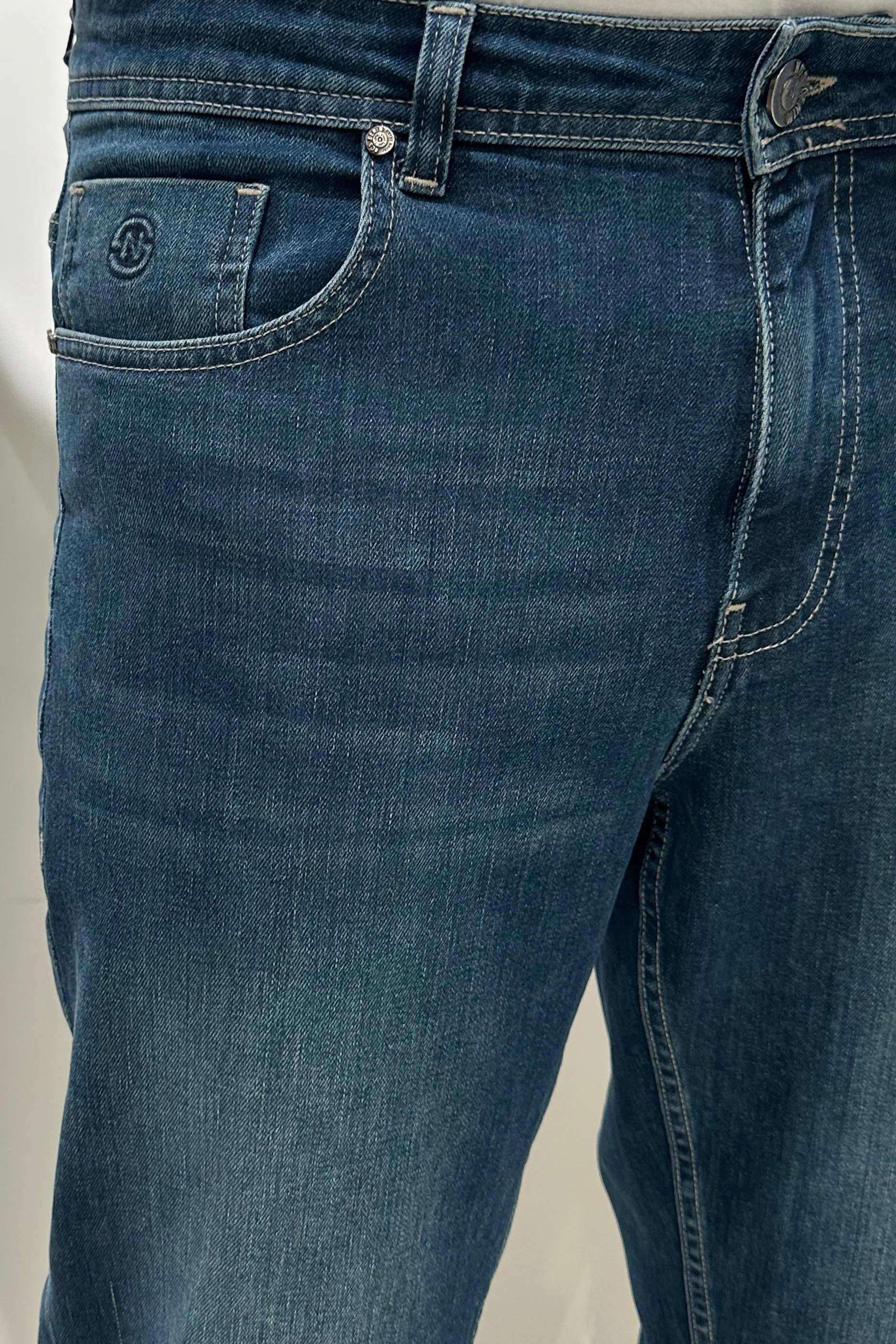 NCS JEANSErkek Regular Fit Düz Paça Jean Yeşil601