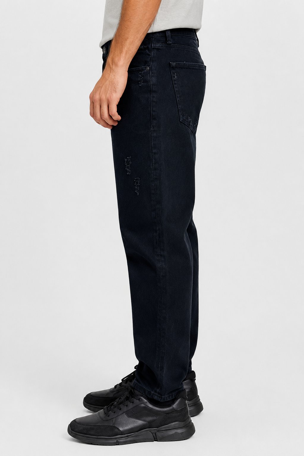 NCS JEANSErkek Regular Fit Düz Paça Jean Pantolon Siyah502