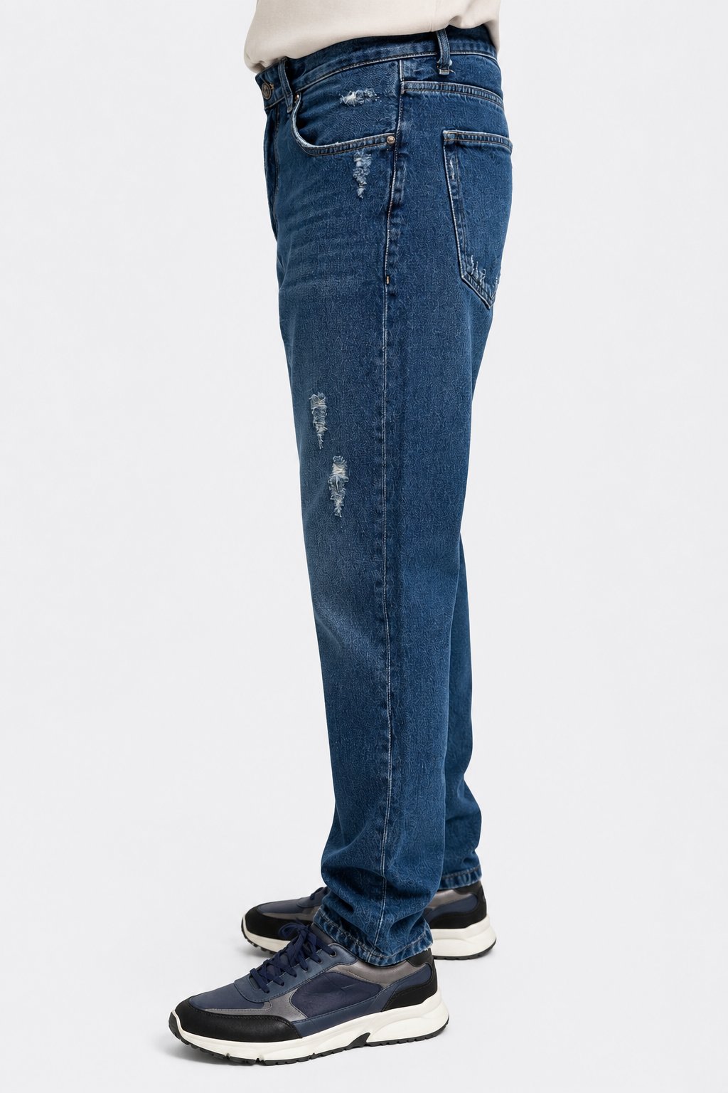 NCS JEANSErkek Regular Fit Düz Paça Jean Pantolon D.blue502