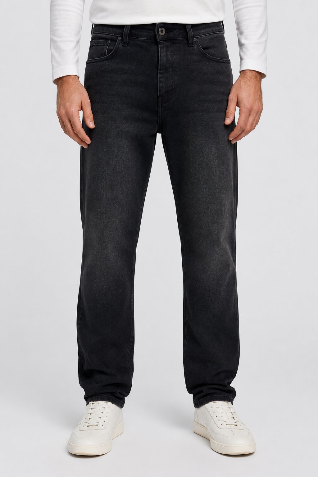 NCS JEANSErkek Regular Fit Düz Paça Jean Siyah608