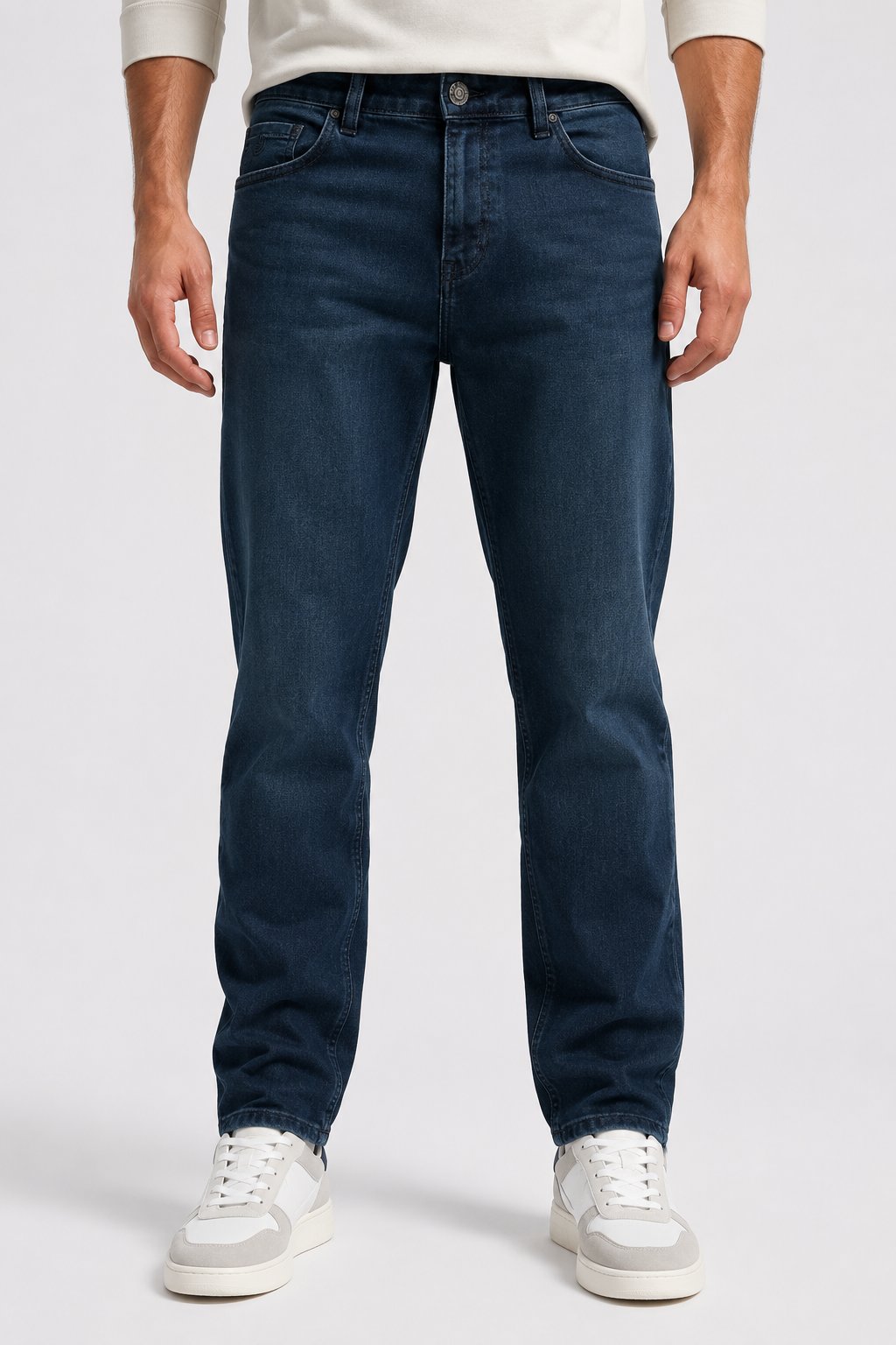 NCS JEANSErkek Regular Fit Düz Paça Jean Blue Black601