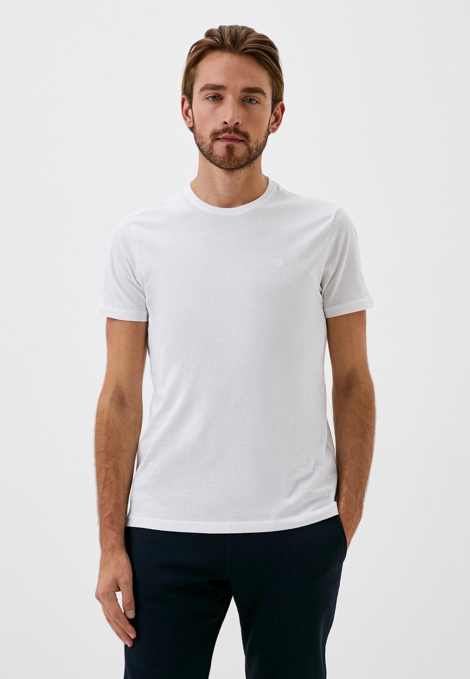 NCS JEANSErkek Tişört Bisiklet Yaka Beyaz Slim Fit %100 Pamuk T-shirt NCS JEANS 10501050