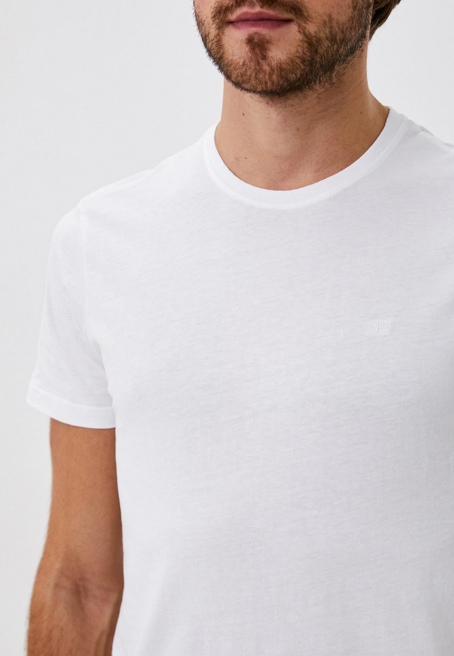 NCS JEANSErkek Tişört Bisiklet Yaka Beyaz Slim Fit %100 Pamuk T-shirt NCS JEANS 10501050
