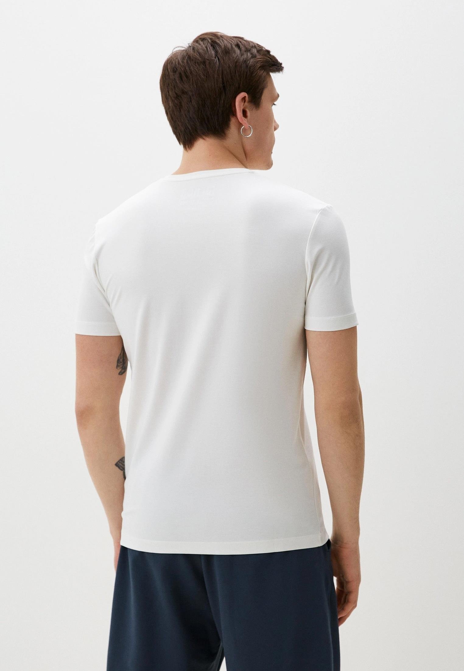 NCS JEANSErkek Tişört Bisiklet Yaka Beyaz Slim Fit T-shirt NCS JEANS 12661266