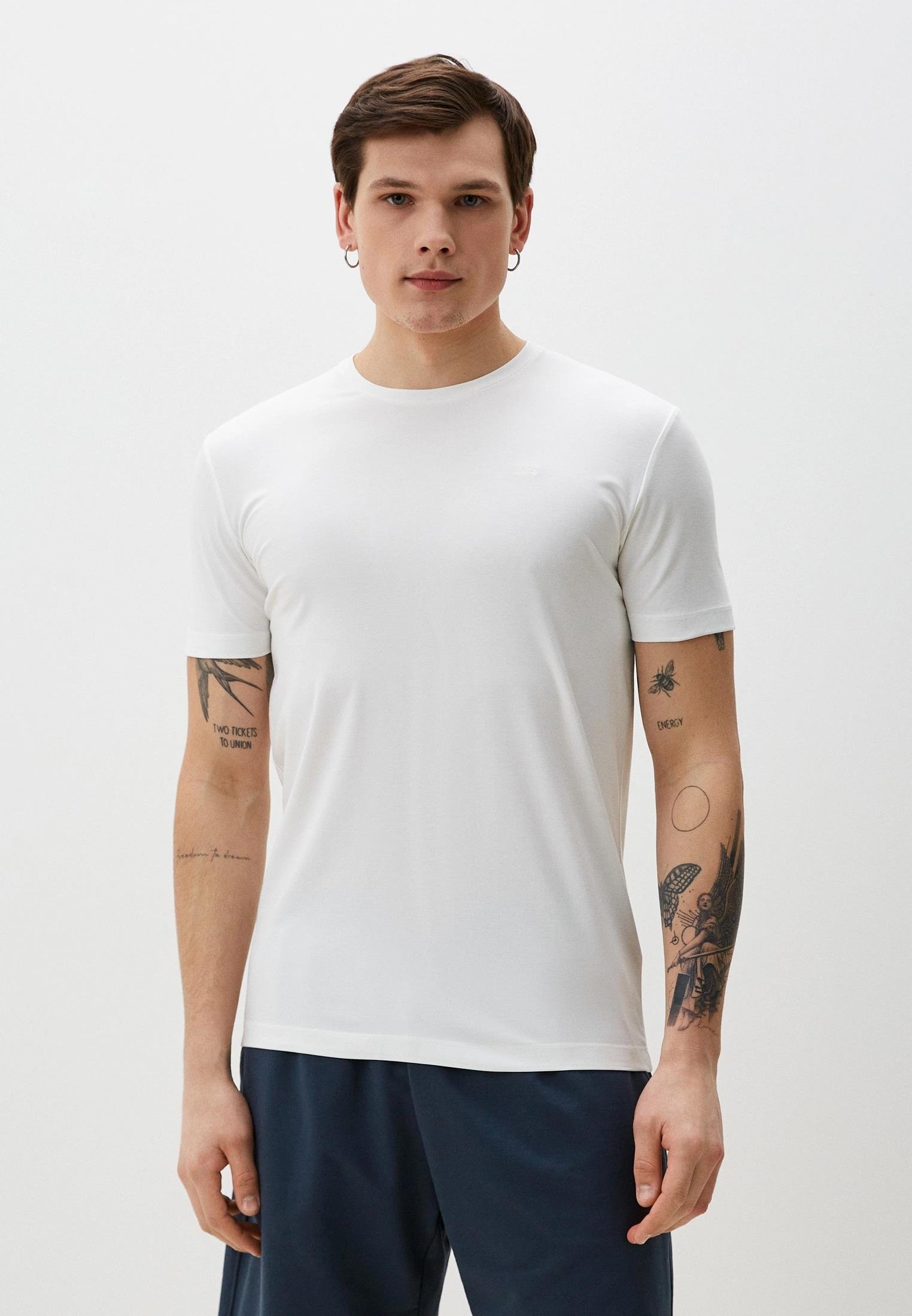NCS JEANSErkek Tişört Bisiklet Yaka Beyaz Slim Fit T-shirt NCS JEANS 12661266