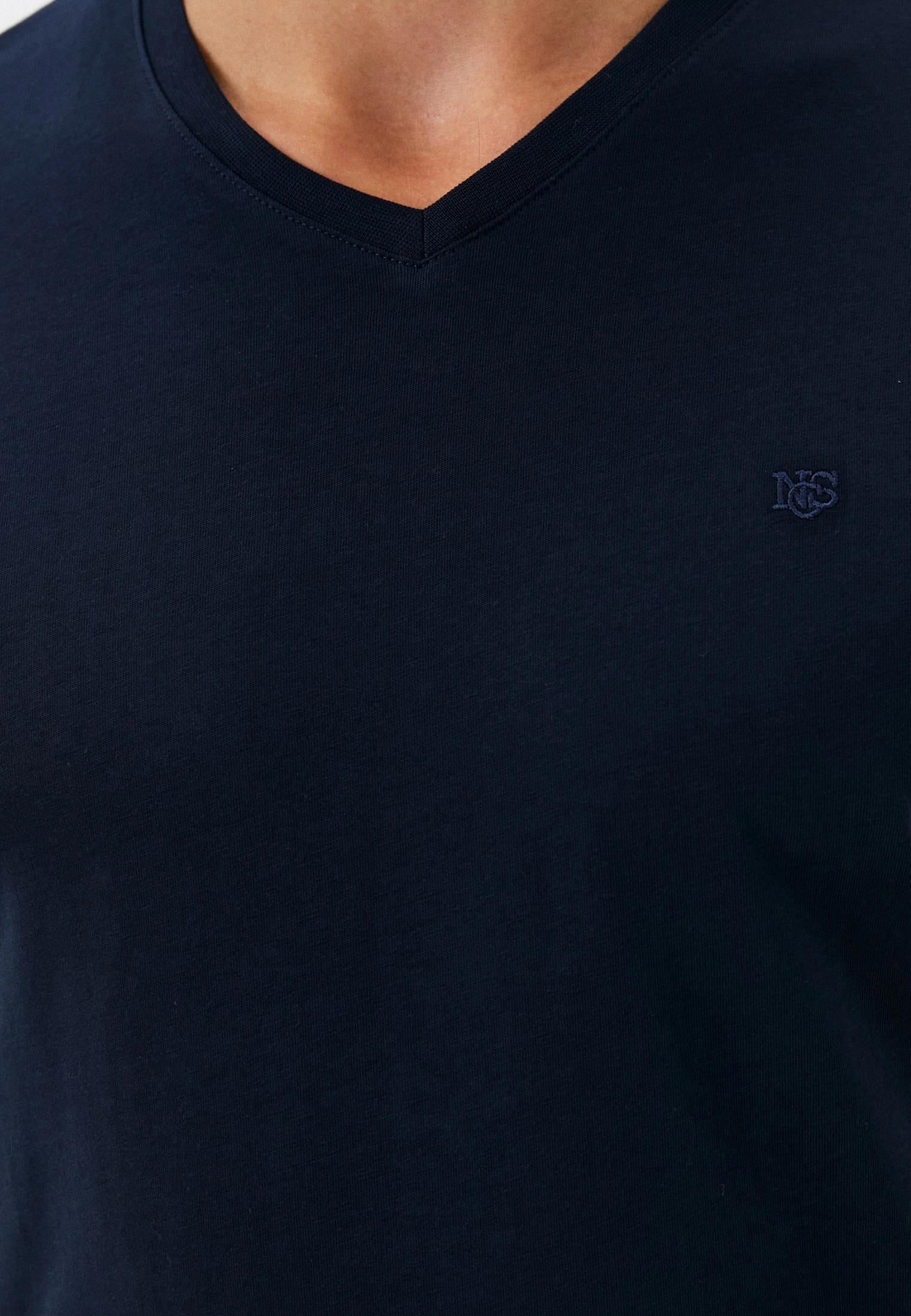 NCS JEANSErkek Tişört Bisiklet Yaka Lacivert Slim Fit %100 Pamuk T-shirt NCS JEANS 10511051
