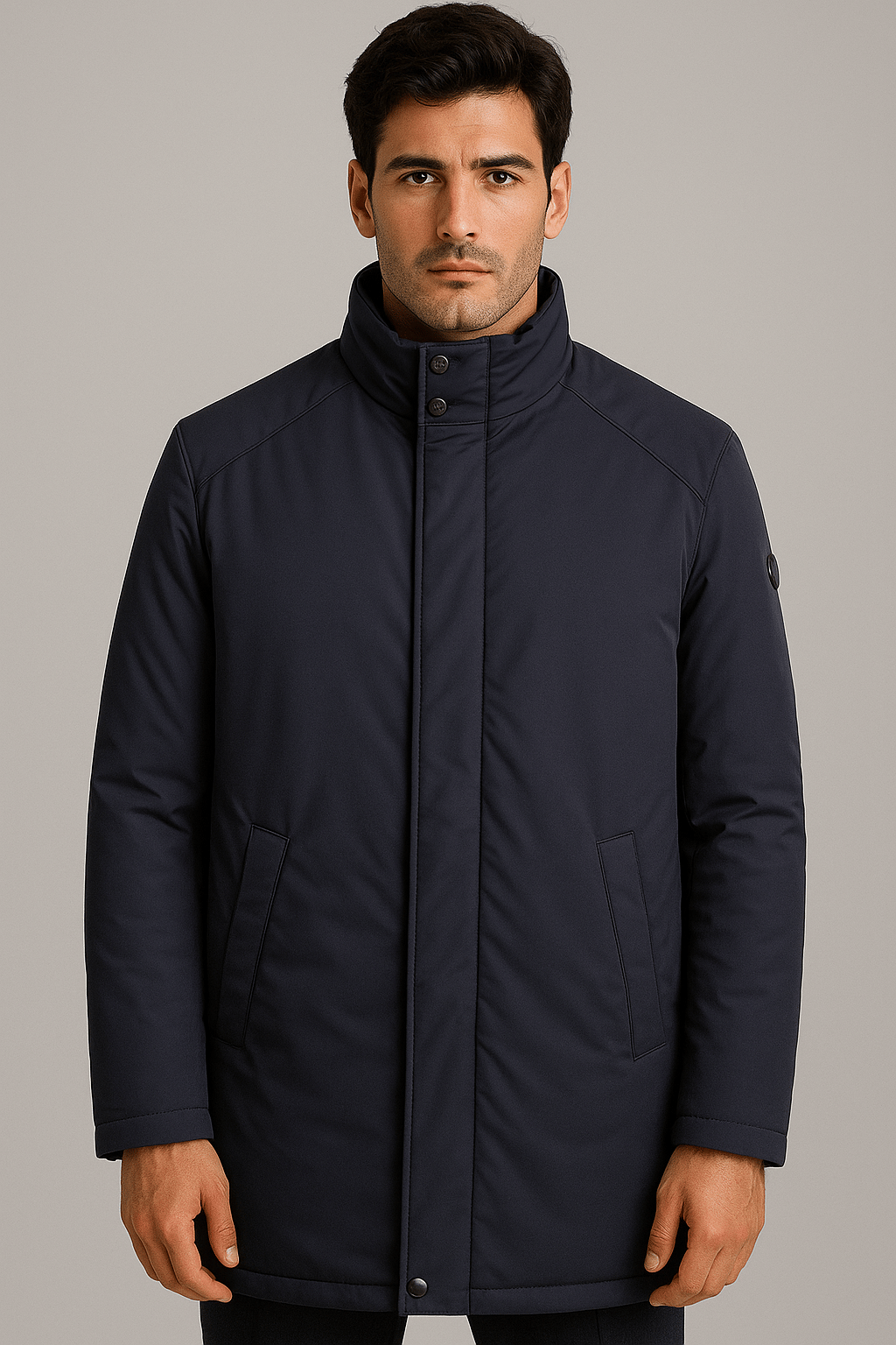 NCS JEANSSu İtici Erkek Şişme Mont Lacivert 45434543