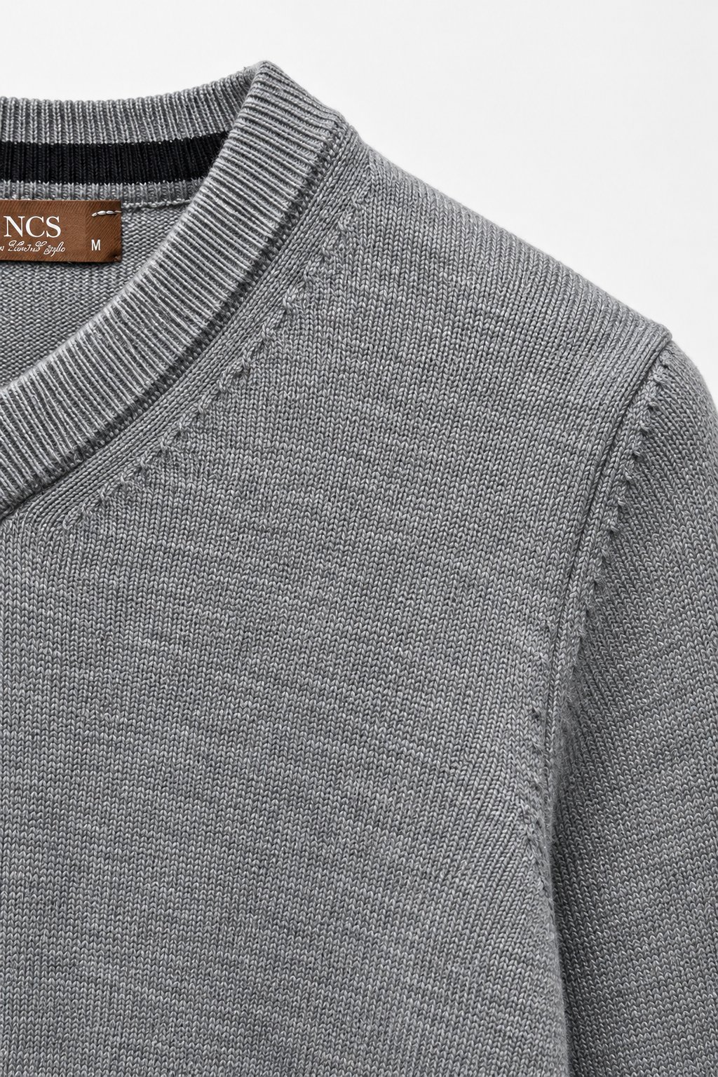 NCS JEANSV yakalı triko 3002