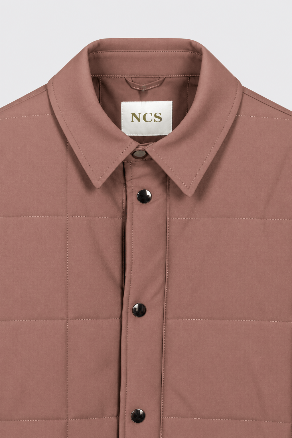 NCSÇıtçıtlı Gömlek Yaka Kapitone Kahve Erkek Mont | NCS | 45684568M6K0009U
