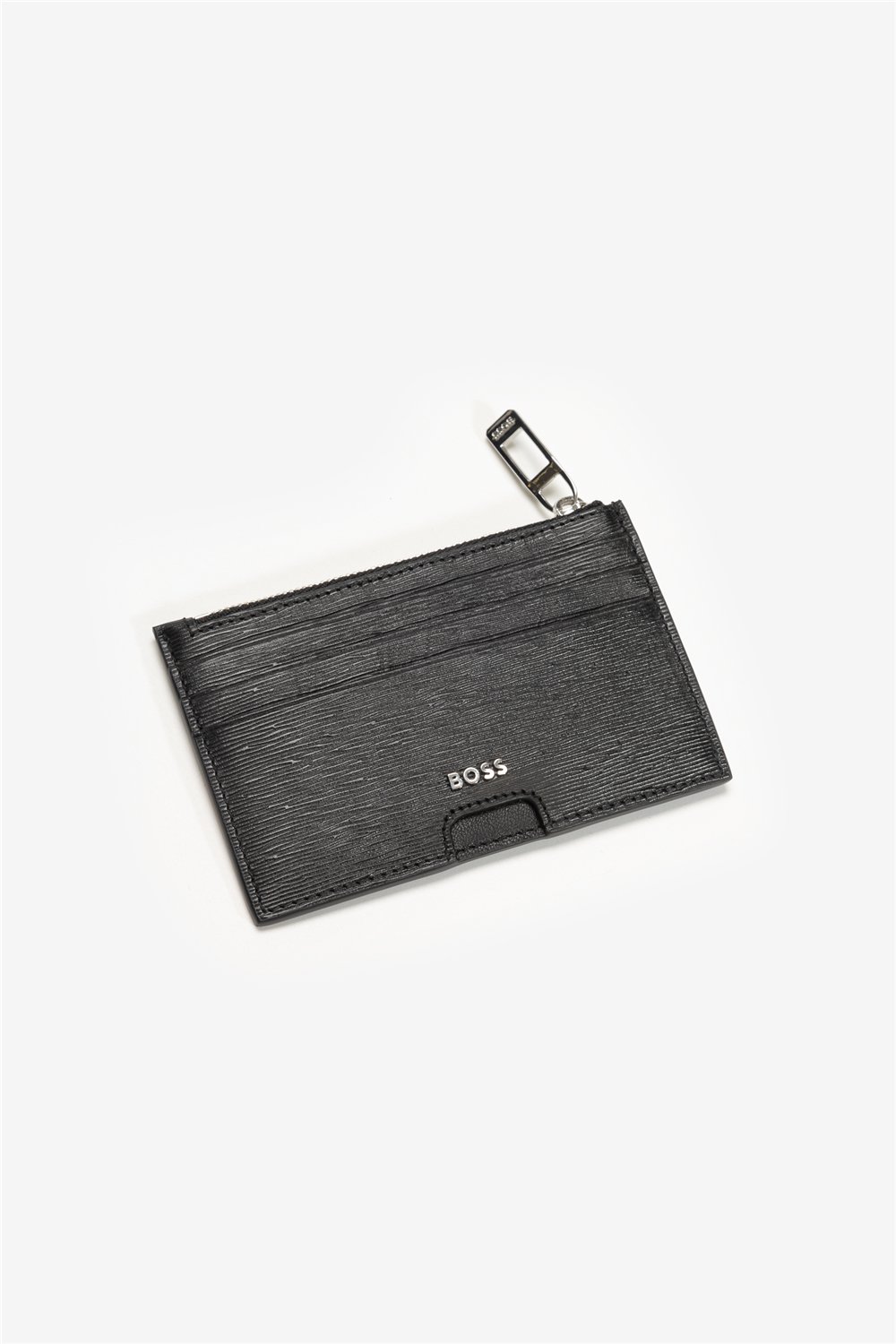 BOSS Luminary_6cc Zip Erkek Kartlık Siyah