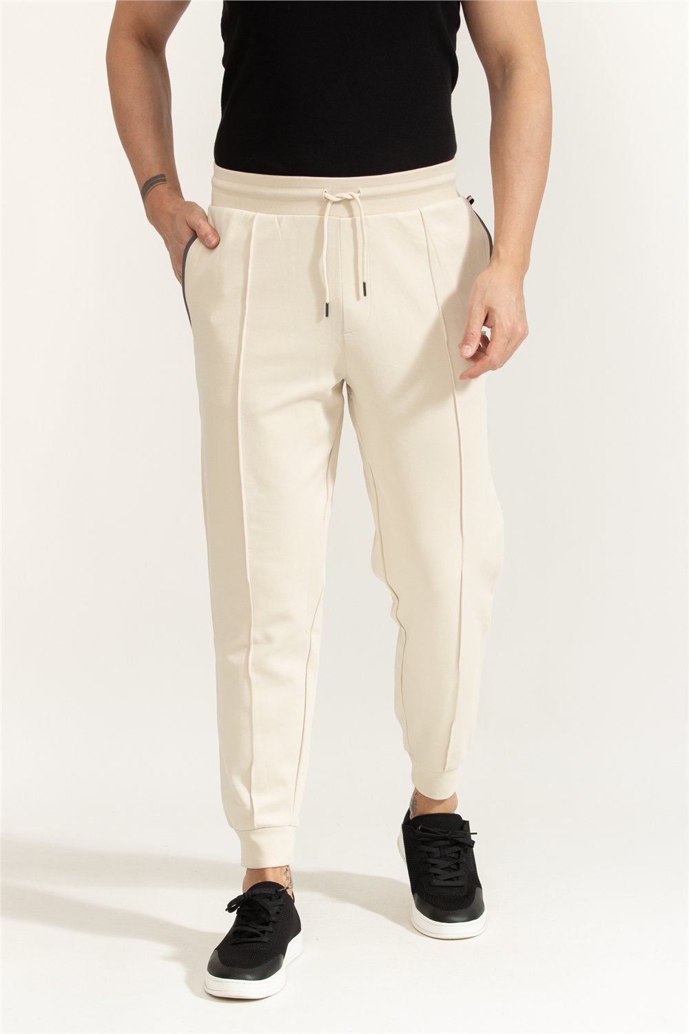 BOSS Sense Pants Erkek Eşofman Altı Beyaz