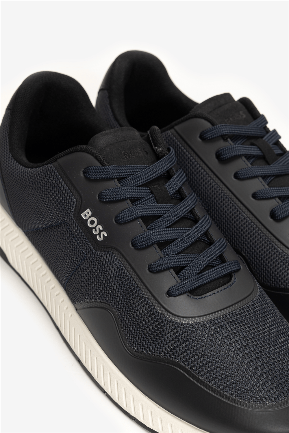 Boss Titanium Runn Trtxpu Erkek Sneaker Mavi