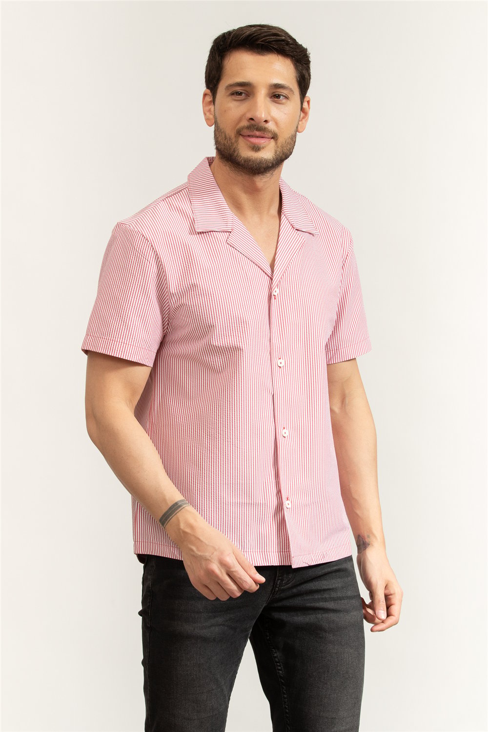 Boss Velvetfish Shirt Erkek Bisiklet Yaka T-Shirt
