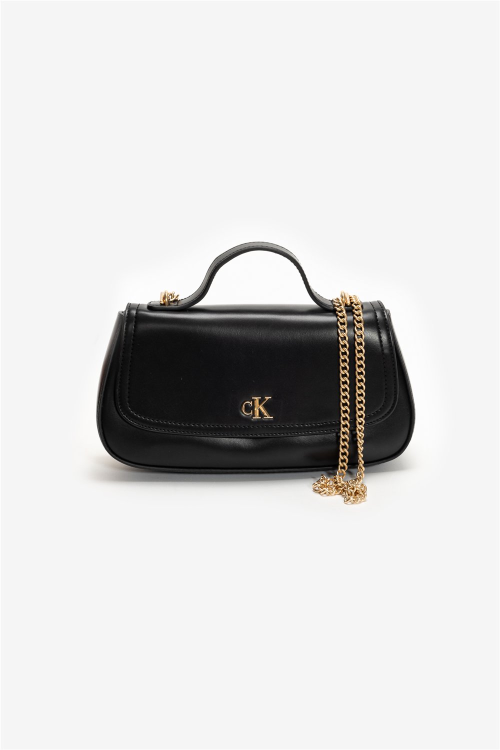 Calvin Klein CK Top Handle With Chain Bag Kadın Mini Omuz Çantası