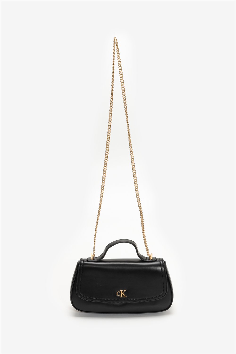 Calvin Klein CK Top Handle With Chain Bag Kadın Mini Omuz Çantası