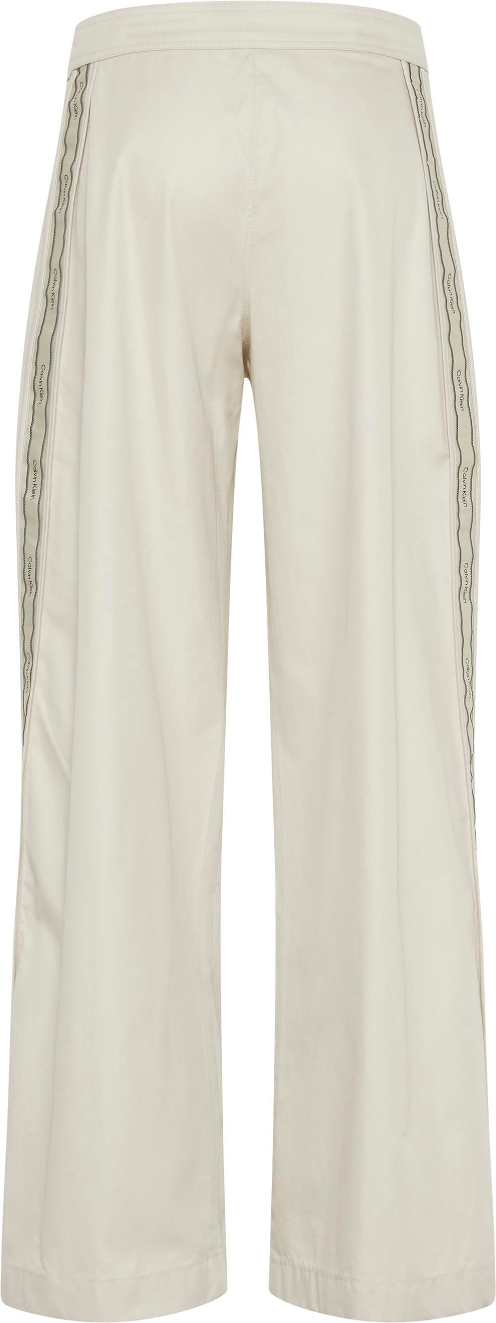 Calvin Klein Cotton Twill Aop Logo Stripe Kadın Pantolon