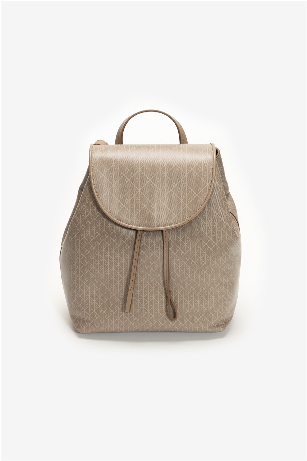 Calvin Klein Emblem Aop Flap Backpack Kadın Sırt Çantası
