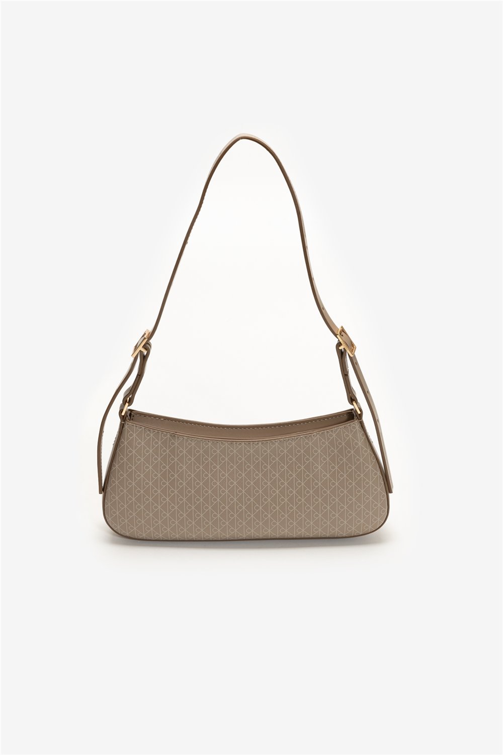 Calvin Klein Emblem Aop Small Shoulder Bag Kadın Mini Omuz Çantası