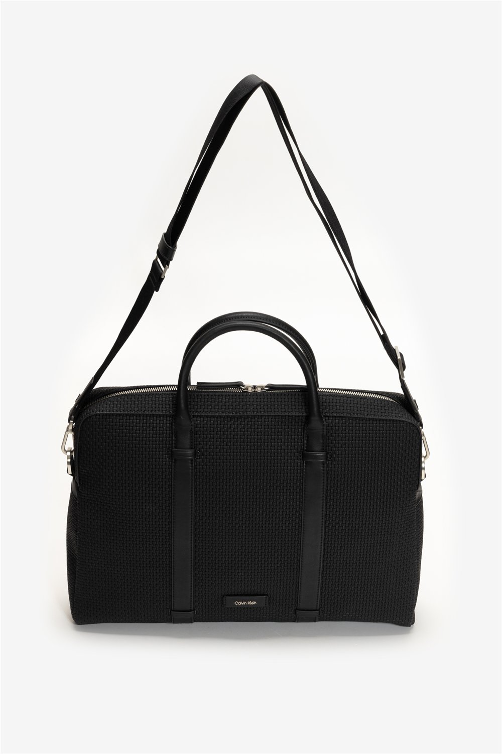 Calvin Klein Embossed Woven Commuter Erkek Bilgisayar Çantası