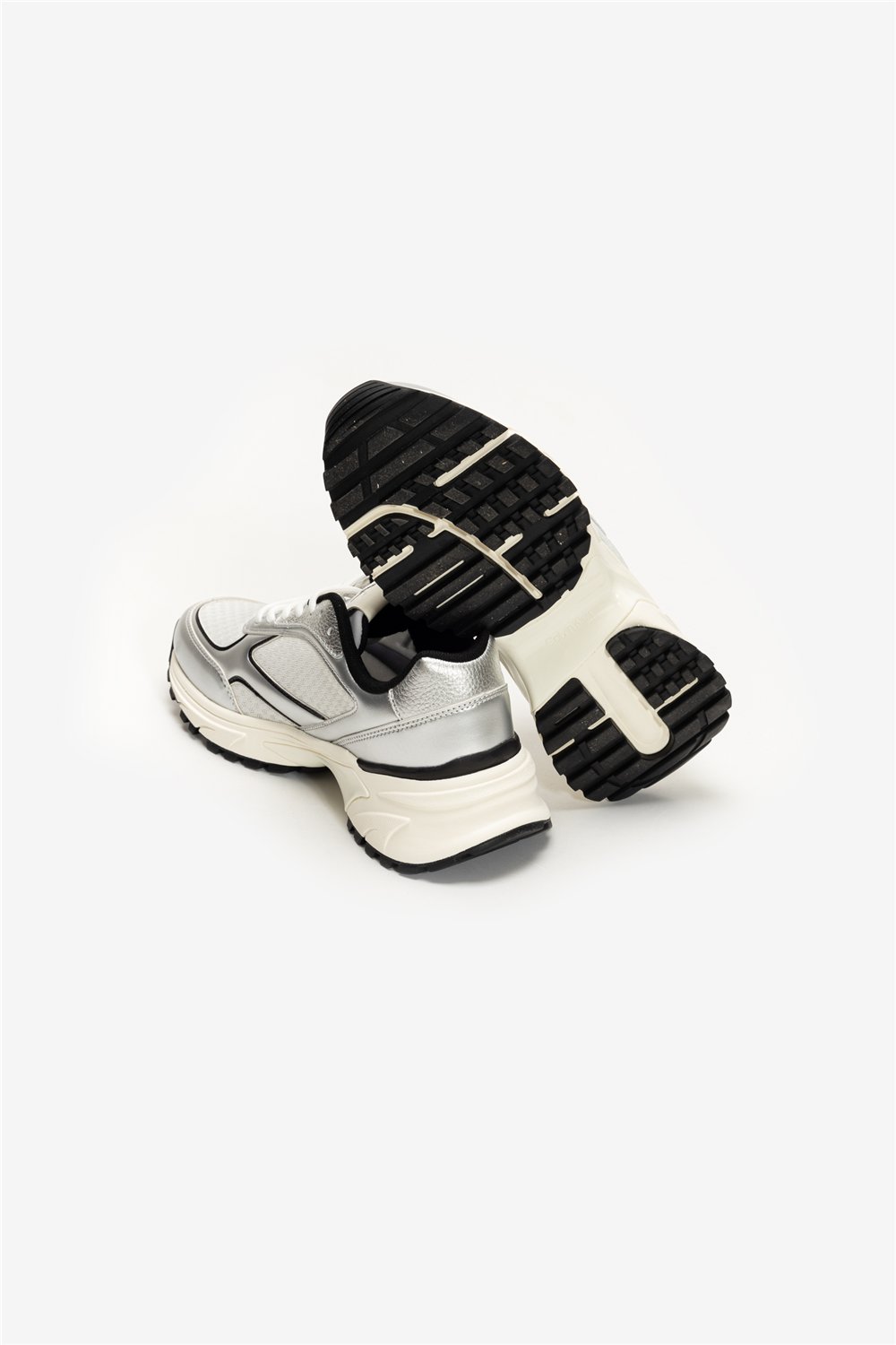Calvin Klein Hike Runner Lace Up Mesh Mix Met Kadın Sneaker