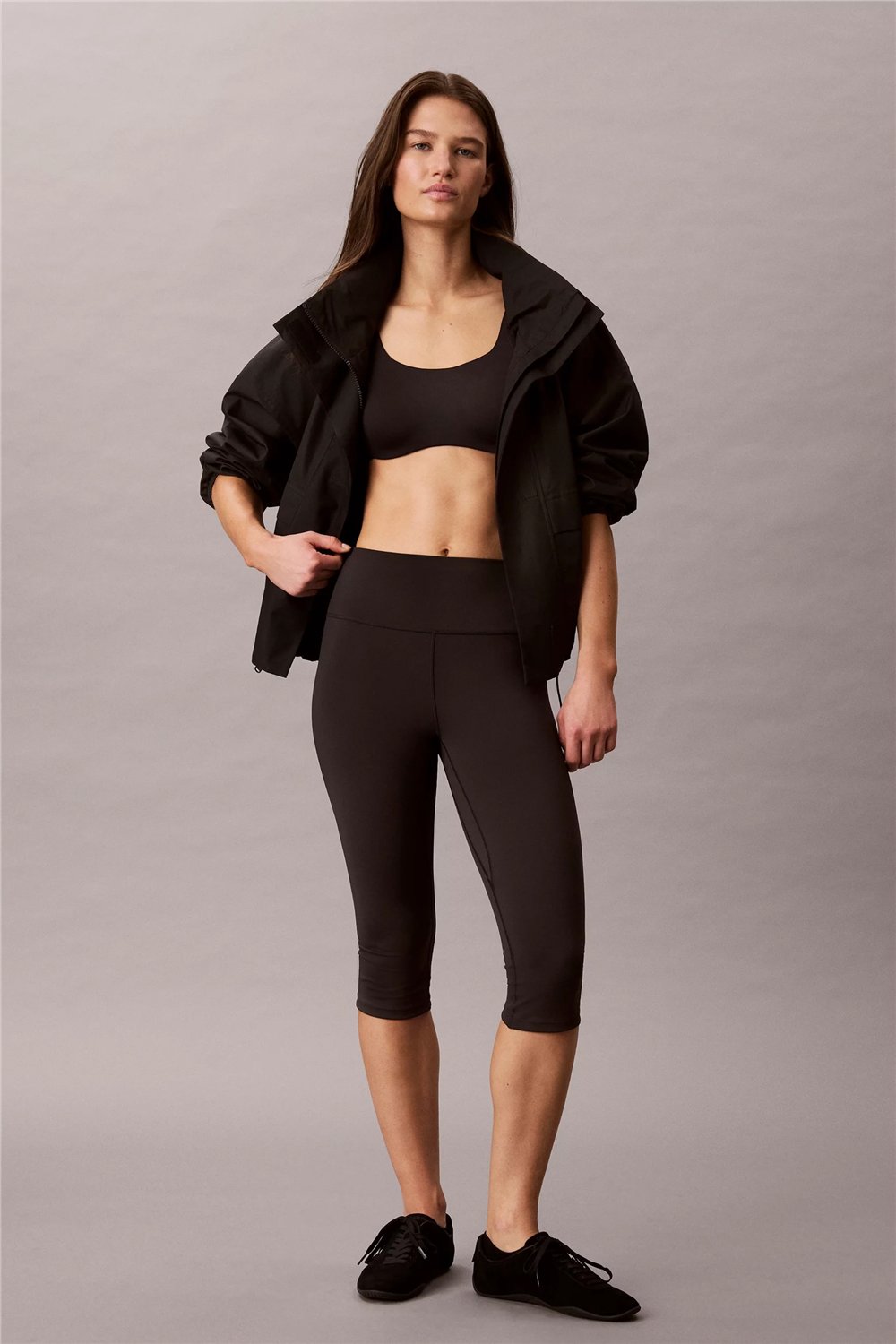 Calvin Klein Icon Sport Flexi Wir Kadın Sporcu Sütyen Siyah