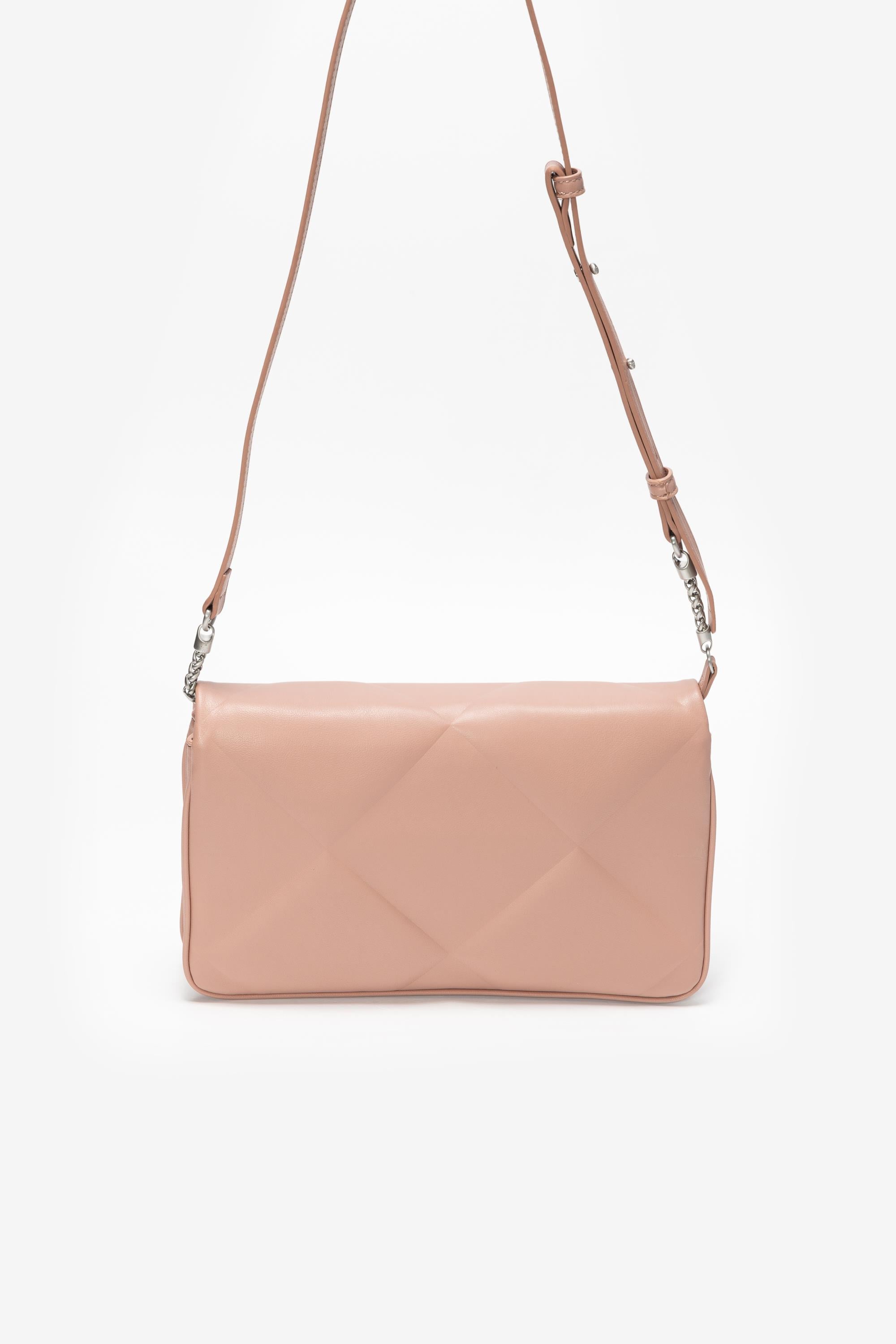 Calvin Klein Re-Lock Quilt Shoulder Kadın Mini Omuz Çantası Mor