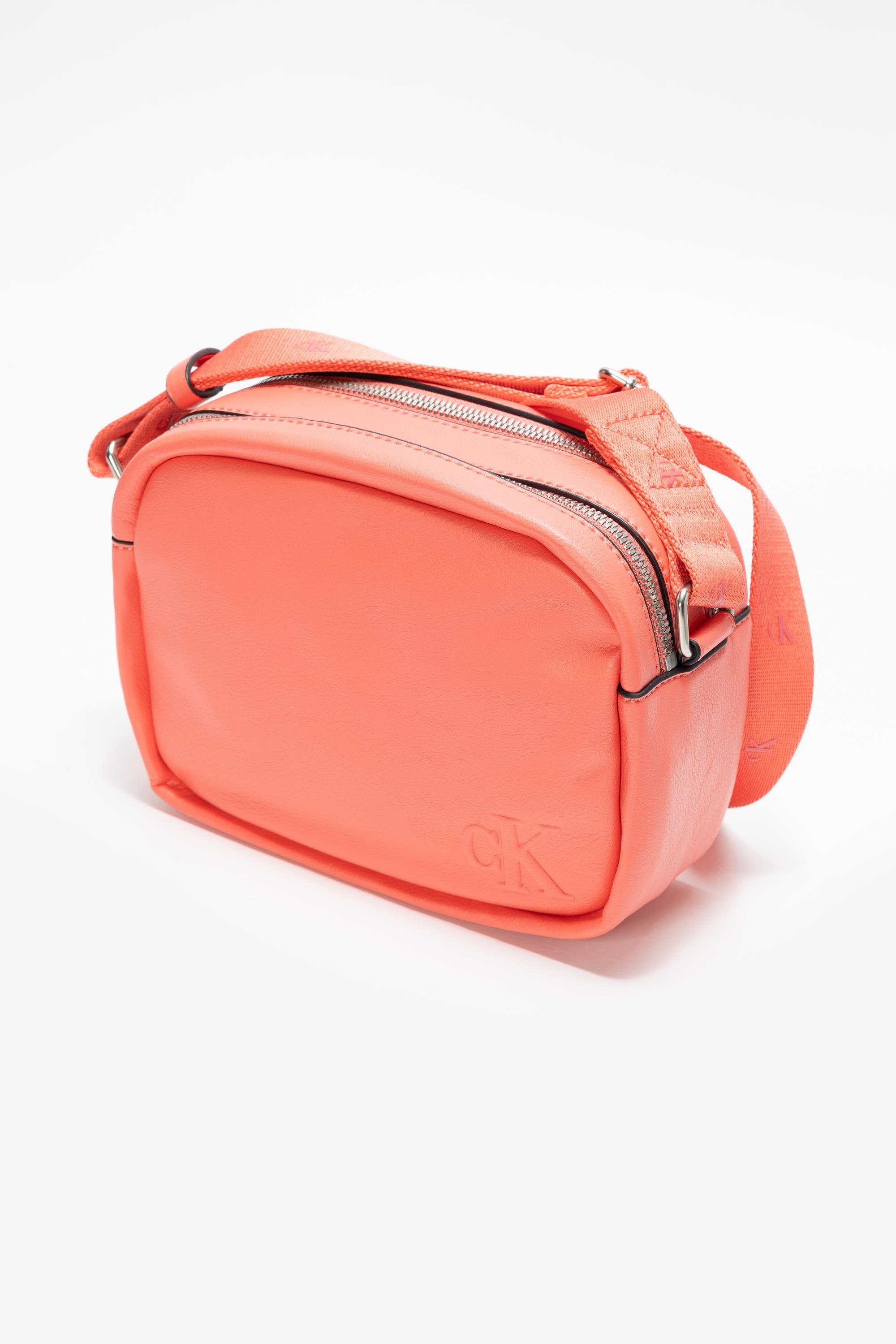 Calvin Klein Ultralight Dblzipcamera 21 Pu Kadın Mini Omuz Çantası Pembe