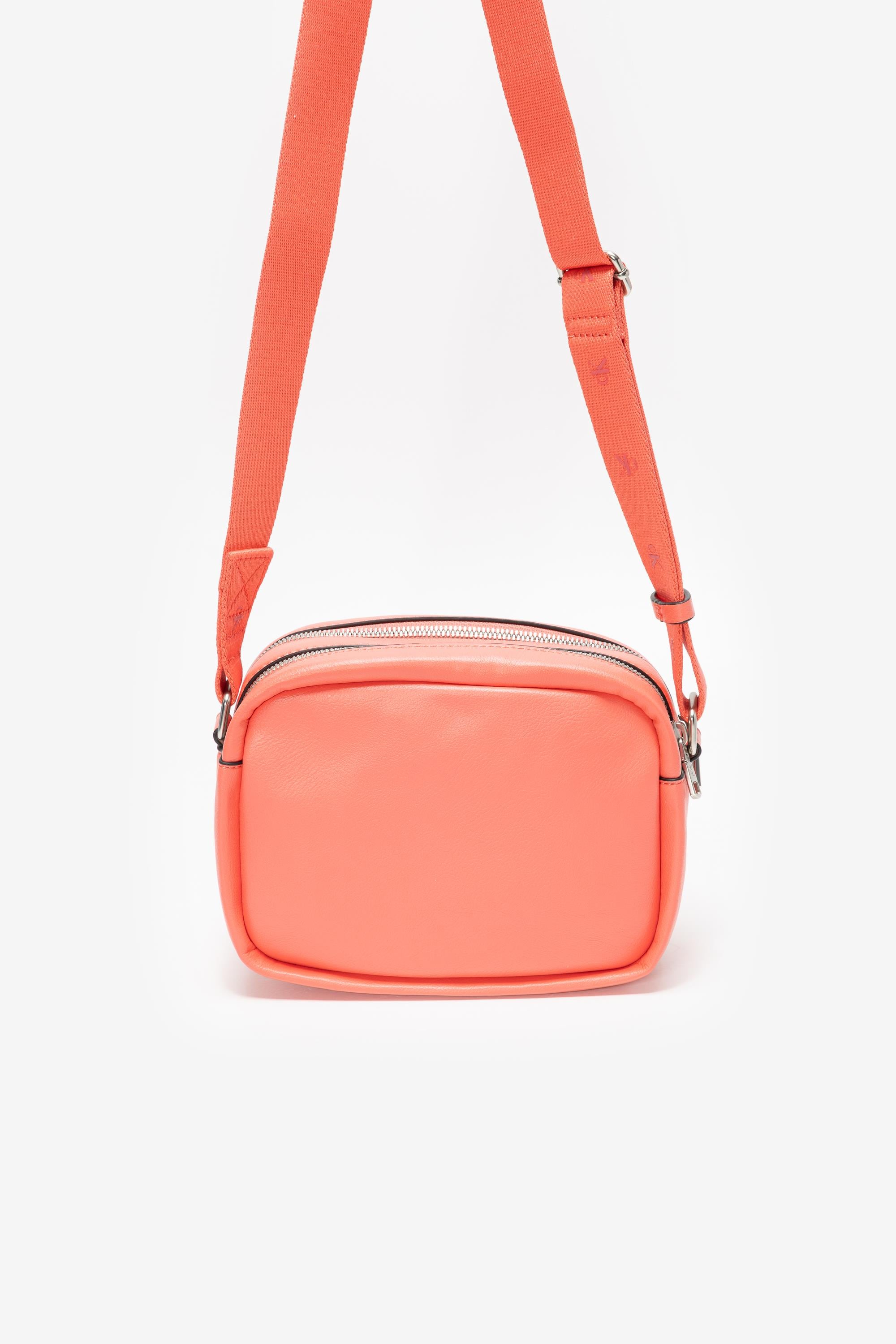 Calvin Klein Ultralight Dblzipcamera 21 Pu Kadın Mini Omuz Çantası Pembe