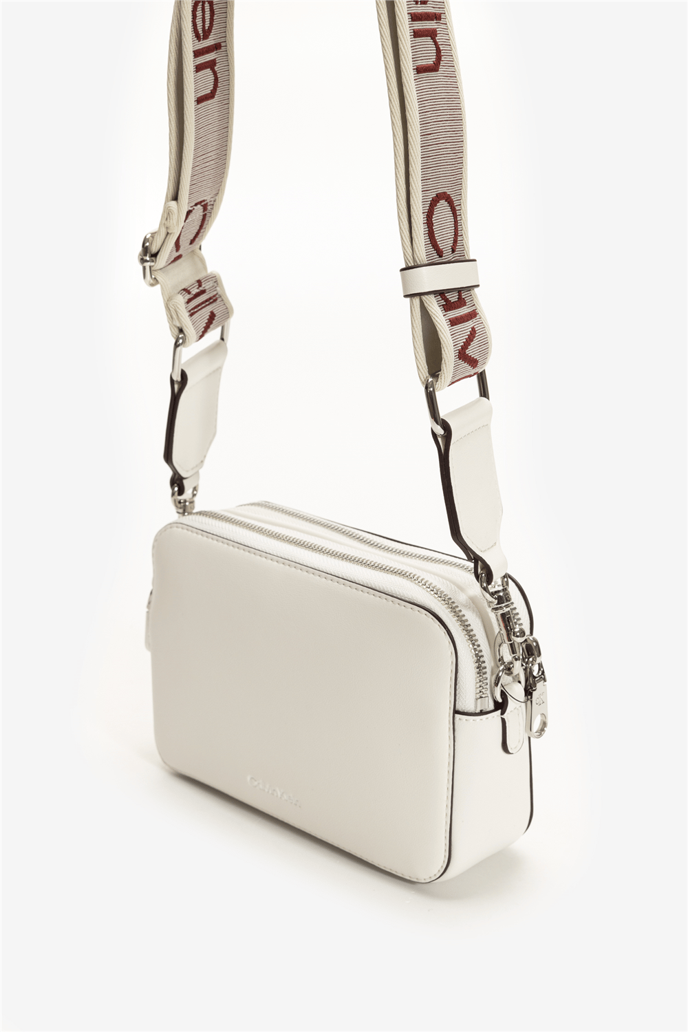Calvin Klein Webbing Double Strap Camera Bag Kadın Mini Omuz Çantası Çok Renkli
