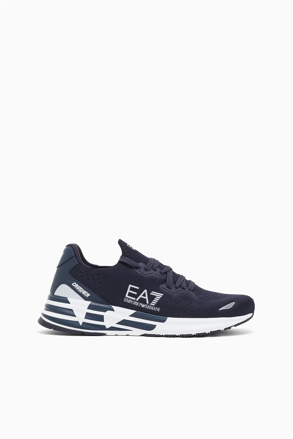 EA7 Black And White 10Th Anniversary Sneakers