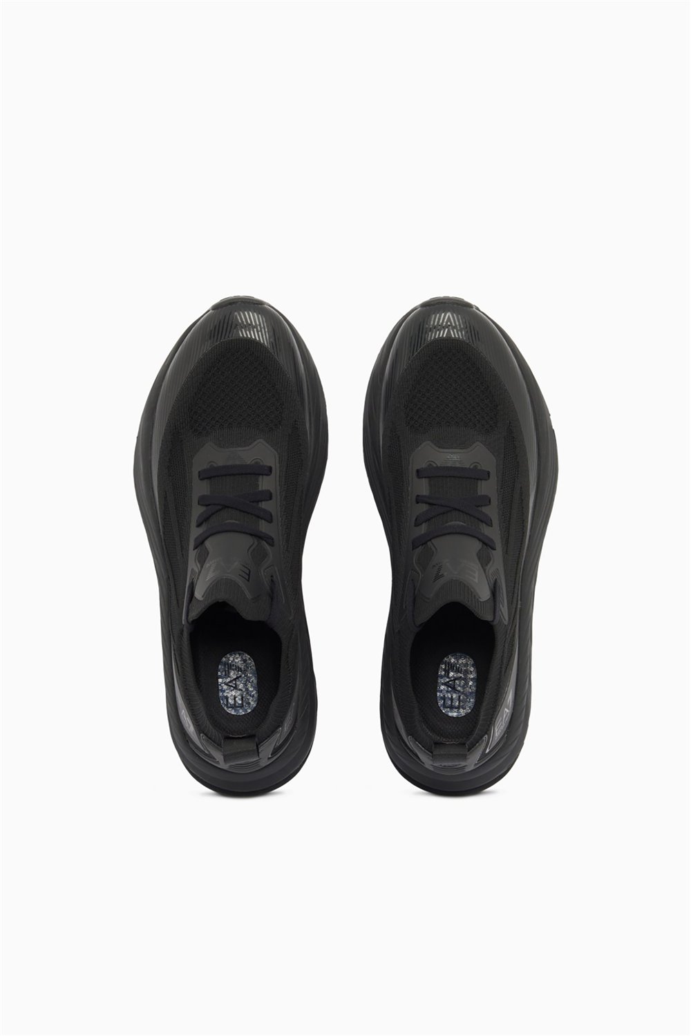 EA7 Black And White 10Th Anniversary Sneakers