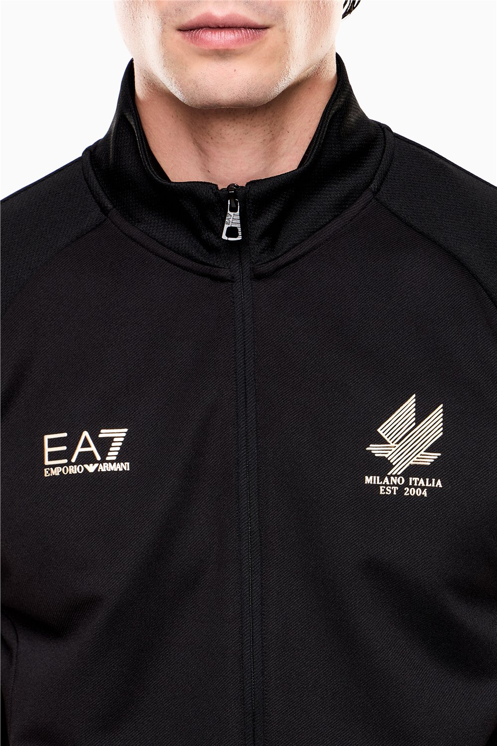 EA7 Erkek Fermuarlı Sweatshirt