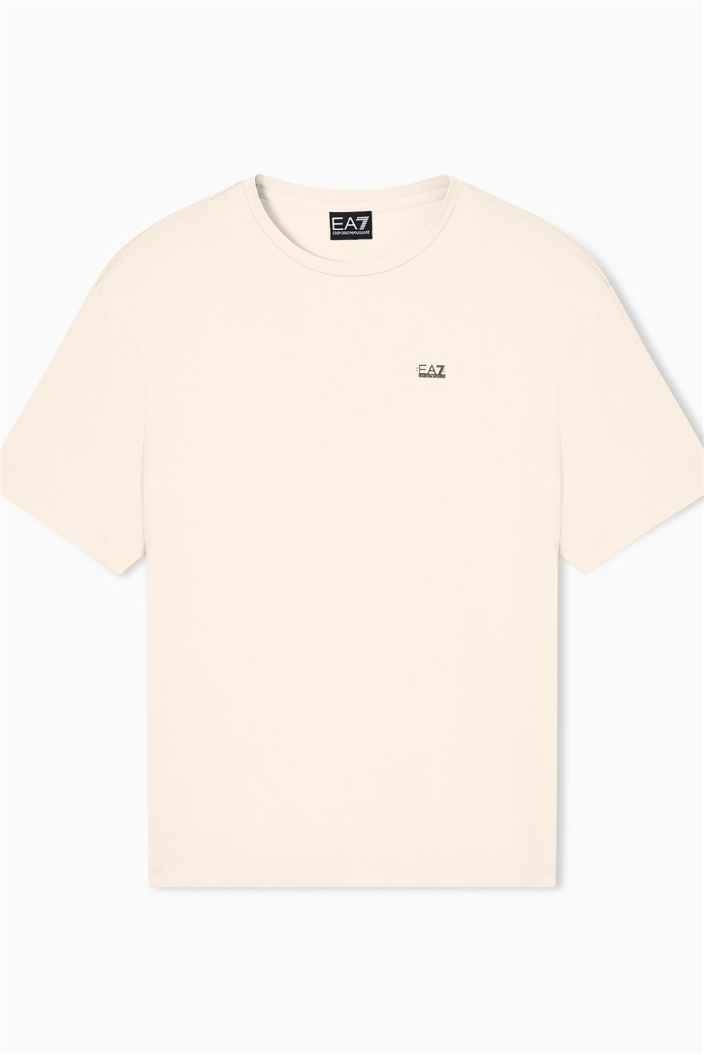 EA7 Kadın Bisiklet Yaka T-Shirt Çok Renkli