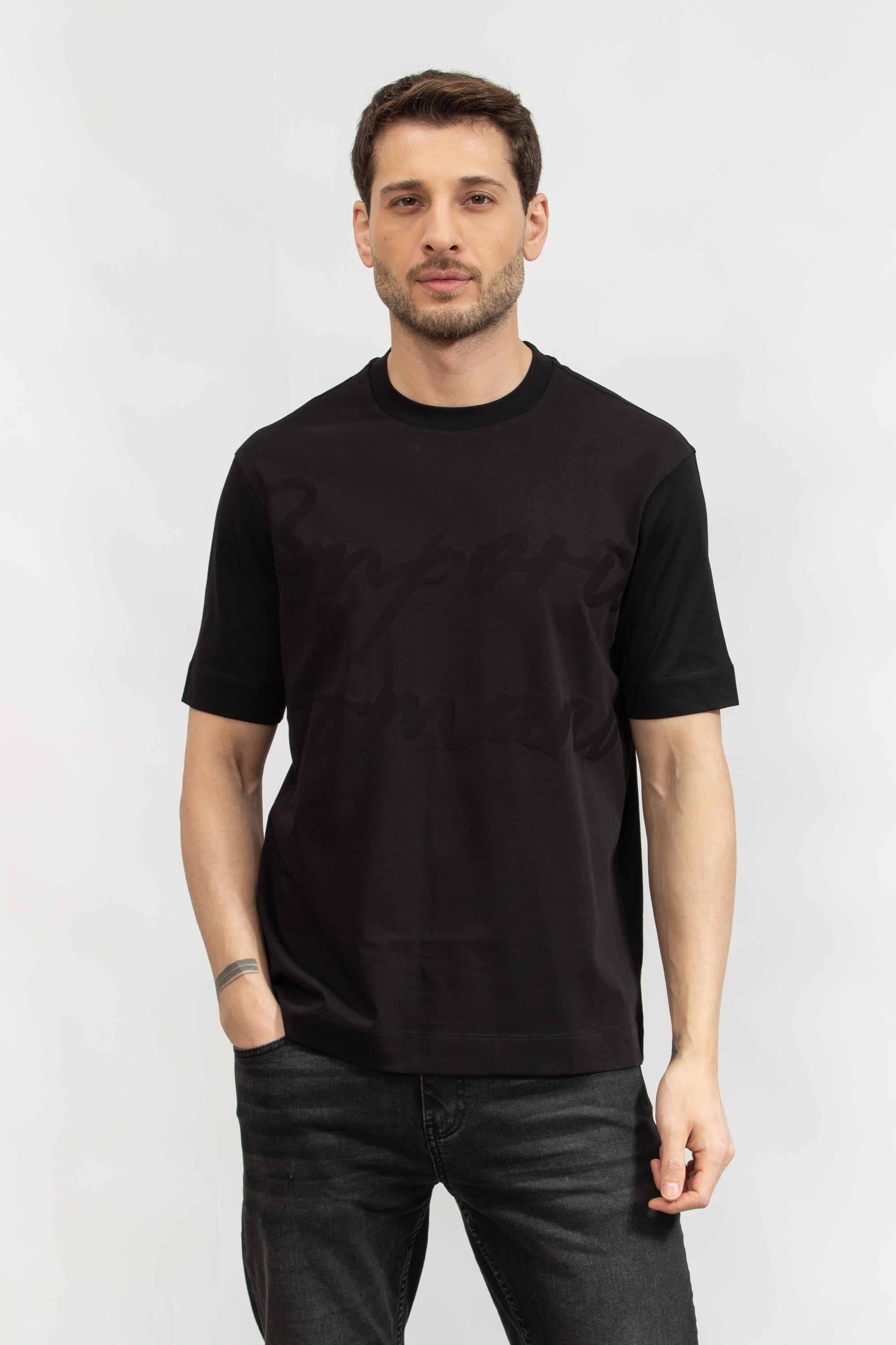 Emporio Armani Erkek Bisiklet Yaka T-Shirt Çok Renkli
